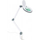 Лампа лупа ЛЛ-3 Атисмед на струбцине, косметологическая регулируемая