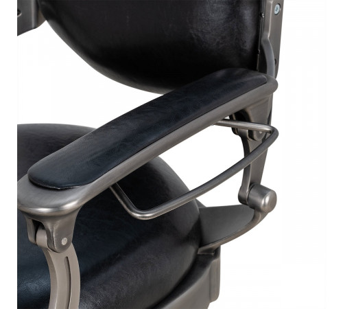 Кресло мужское барбер Ричард каркас Space Grey