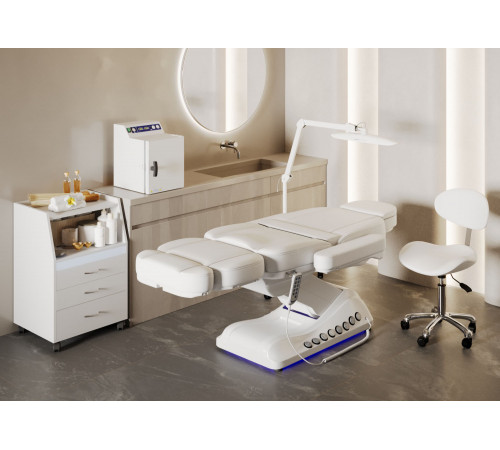 Косметологическое кресло МД-833 с подогревом и подсветкой