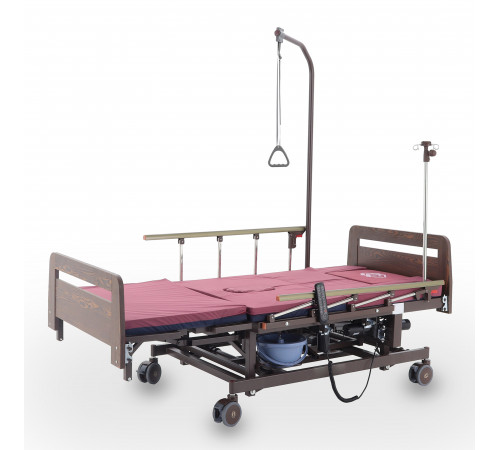 Кровать электрическая Med-Mos DB-11А (МЕ-6528H-04) ЛДСП Венге с регулировкой высоты