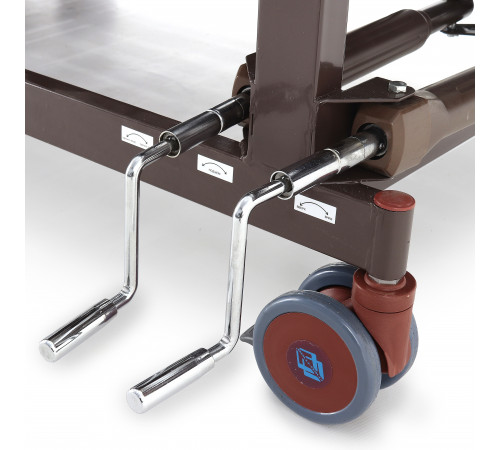 Кровать механическая Е-45А (ММ-5124Н-10) с боковым переворачиванием, туалетным устройством и функцией «кардиокресло»