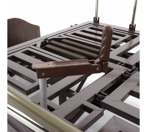 Кровать механическая Е-45А (ММ-5124Н-10) с боковым переворачиванием, туалетным устройством и функцией «кардиокресло»