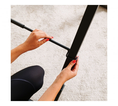 Инверсионный стол складной DFC STYLE чёрный, U-образный фиксатор