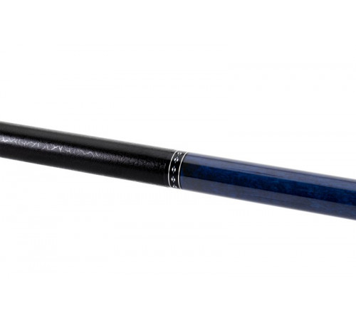 Кий для пула 2-pc "Classic Strike Q3" (черно-синий) с оплеткой экокожа