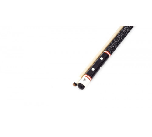 Кий / пирамида 2-pc "W-6040" (черный) с оплеткой