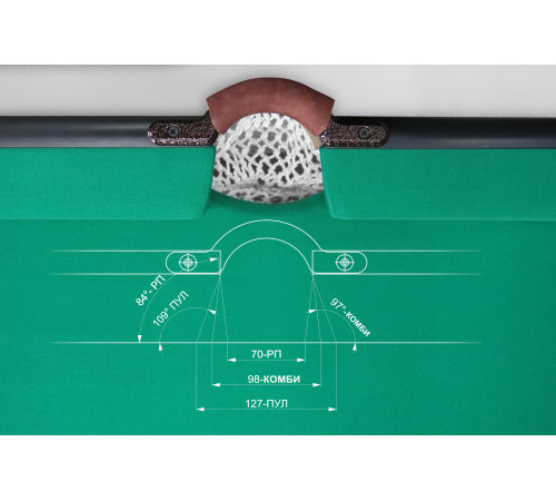 Бильярдный стол Кадет Комби