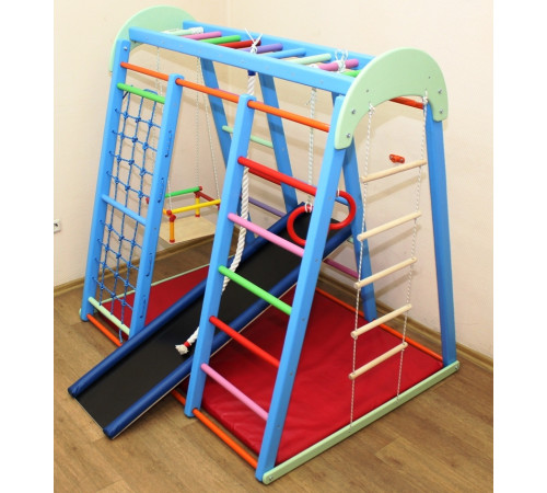 Детский спортивный комплекс Супер Чемпион 150 со скалодромом
