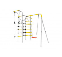 Детский спортивный комплекс для дачи ROMANA Космос (желтый/серый)