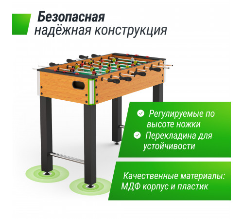 Игровой стол UNIX Line Футбол - Кикер (122х64 cм) Wood