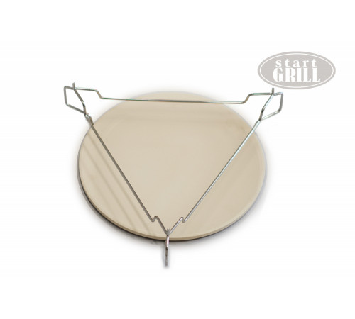 Комплект: универсальный держатель и камень для пиццы для гриля SG22 PRO
