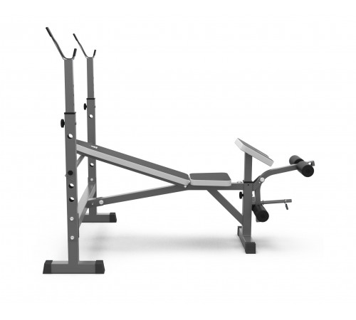Скамья со стойками под штангу DFC D705