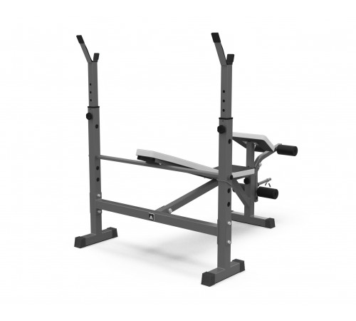 Скамья со стойками под штангу DFC D705