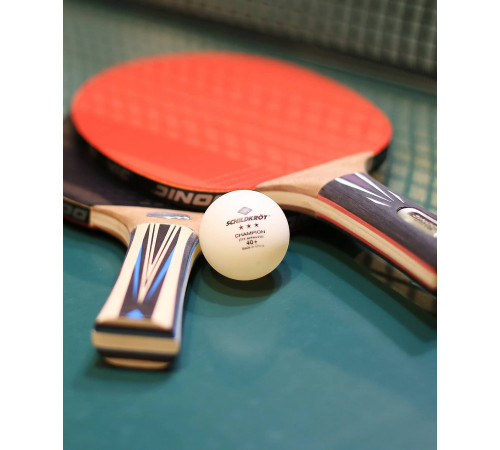 Мяч для настольного тенниса 3* Champion ITTF, белый, 3 шт