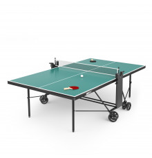 Теннисный стол UNIX Line Compact Outdoor 6mm ACP (Green)