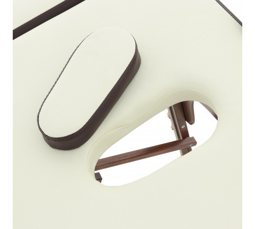 Массажный стол складной деревянный  JF-AY01 3-х секционный (темная рама)