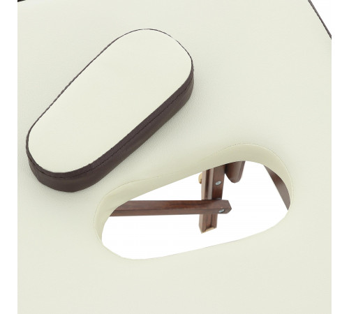 Массажный стол складной деревянный JF-AY01 2-х секционный (темная рама)