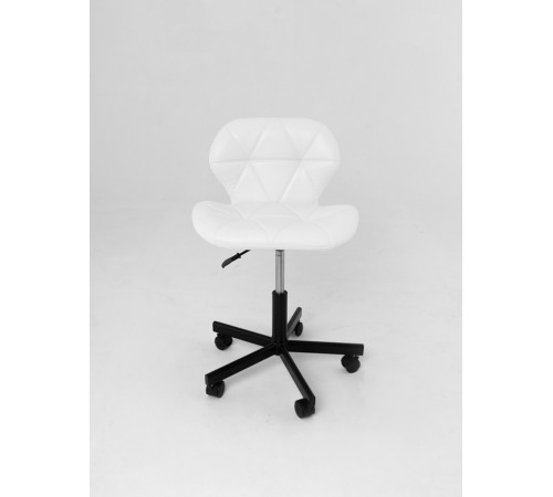 Стул "Ракушка" металл колеса 