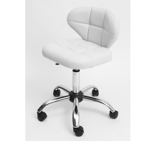 Стул мастера Трио, хром на колесах