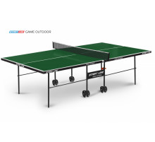 Теннисный стол Game Outdoor green всепогодный
