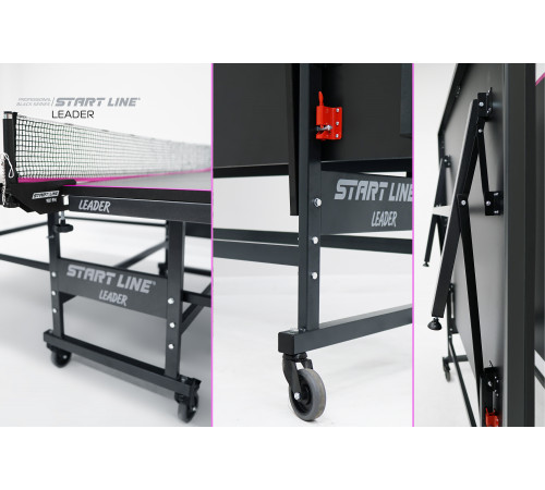 Теннисный стол Leader Black