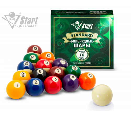 Шары Start Billiards ПУЛ 57мм 797405