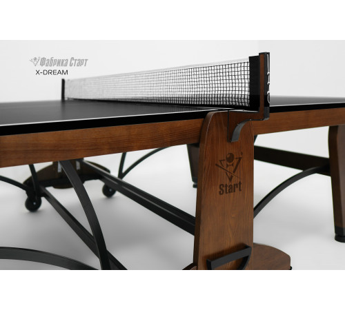 Стол теннисный X-dream ФС (Дуб натуральный(natur-wood), ЛДСП Графит)