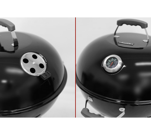 Круглый угольный гриль 22 дюйма (57 см) TEMPER