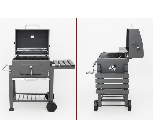 Прямоугольный угольный гриль LOCKER